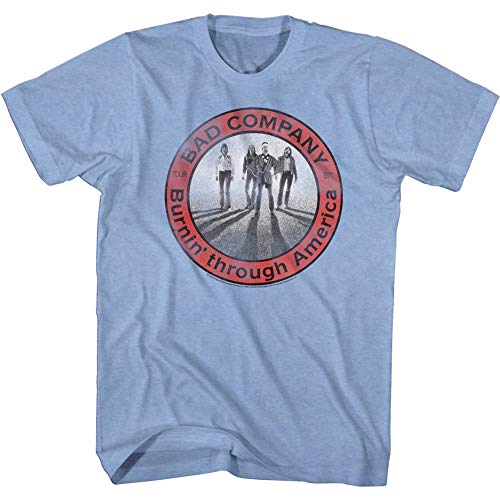 Apparel-Bad Company-Burning Through America '77 Tour T-Shirt