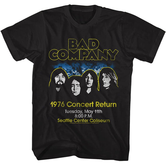 Apparel-Bad Company-1976 Concert T-Shirt
