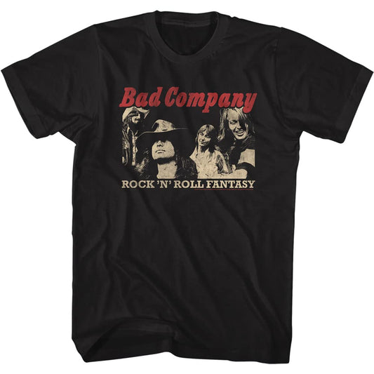 Apparel-Bad Company-Rock' N' Roll Fantasy T-Shirt