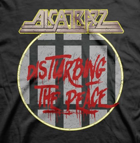 Apparel-Alcatrazz Band Disturbing The Peace Short Sleeve T Shirt